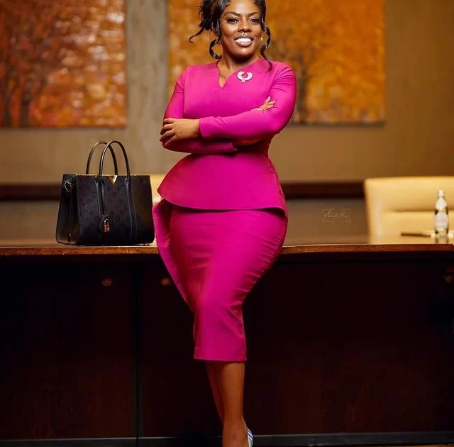 Nana Aba Anamoah is showing us how to elevate our corporate look with these styles