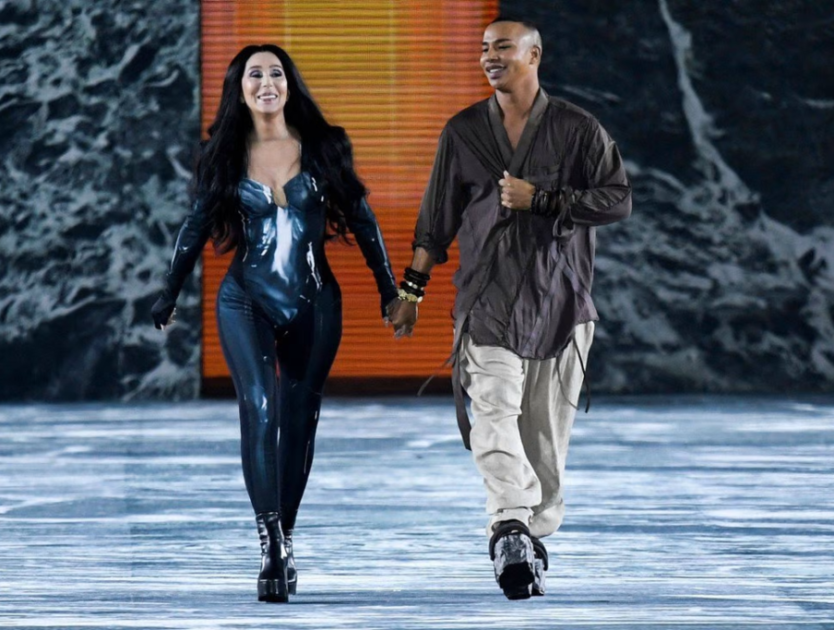 Paris Fashion Week: Balmain unveiled festival vibes for its African-inspired spring/summer 2023 collection, with Cher and Ckay performances and Kylie Jenner and Stromae in the crowd